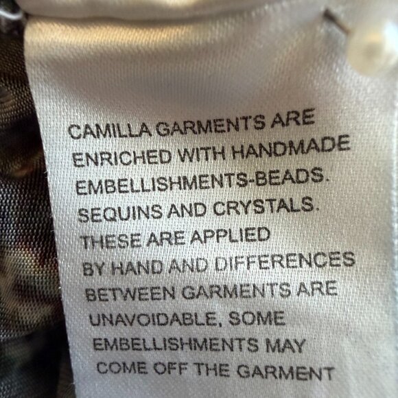 CAMILLA Short Kaftan - OS | Limited Edition Print w/Crystals - Picture 8 of 9